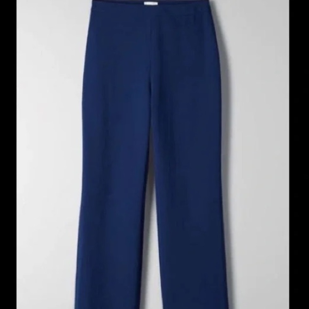 WILFRED ARITZIA Flare dress pants blue